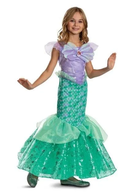 Disney The Little Mermaid Ariel Costume SM 4-6X