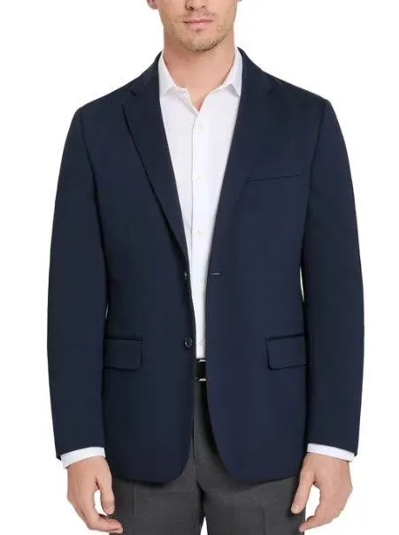DKNY Mens Travel Blazer Navy LG 48