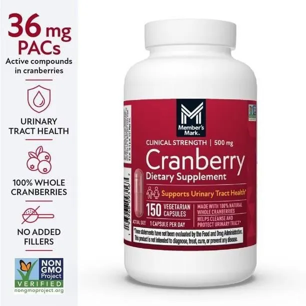 Clinical Strength Cranberry Capsules