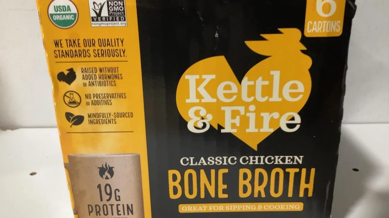 Kettle And Fire Classic Chicken Bone Broth 6pk