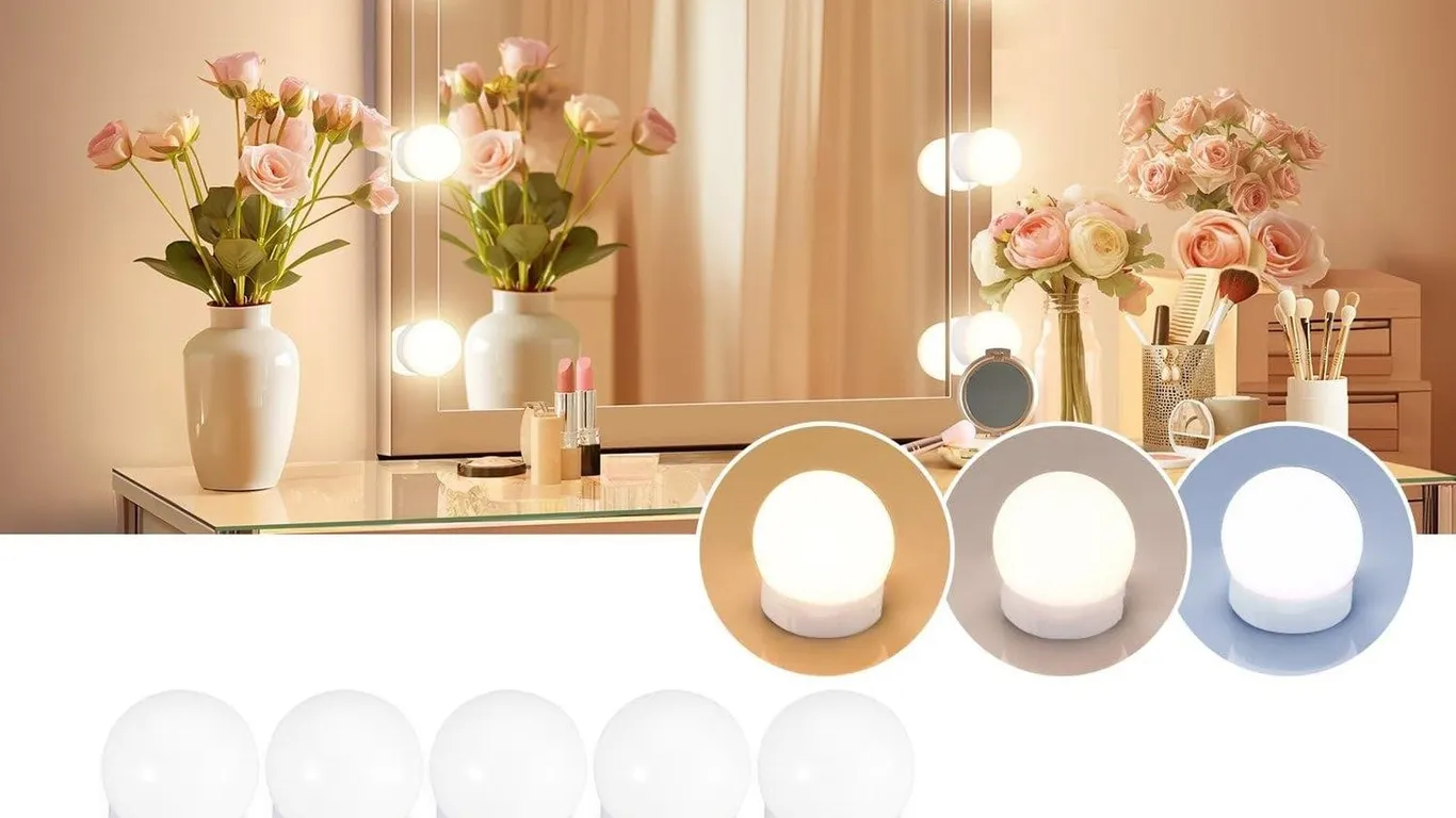 Consciot LED Vanity Mirror Lights 10 Bulbs