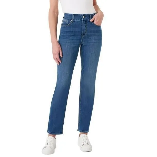 Seven7 Tummyless Slim Straight Jean Size 4