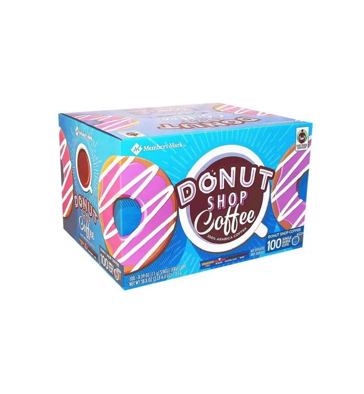 Donut Shop Coffee Single-Serve Cups 38.8oz 100ct