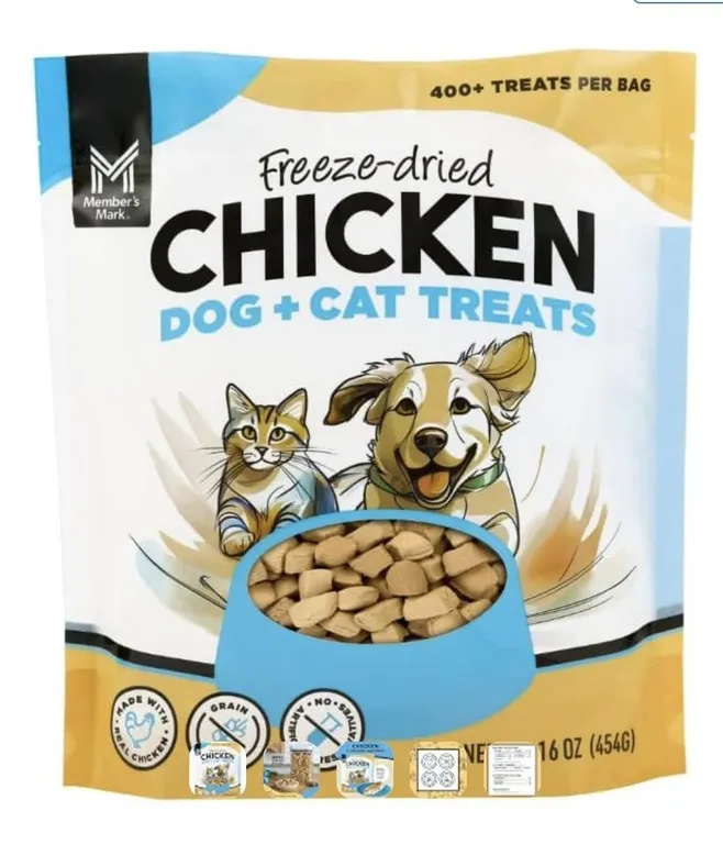 Freeze Dried Chicken Dog And Cat Treats 16oz