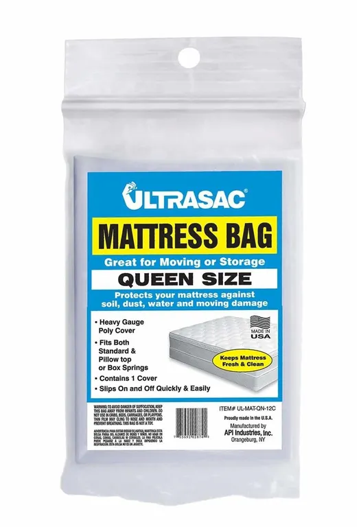 Ultrasac Queen Mattress Bag 2.0 Mil 70 x 92