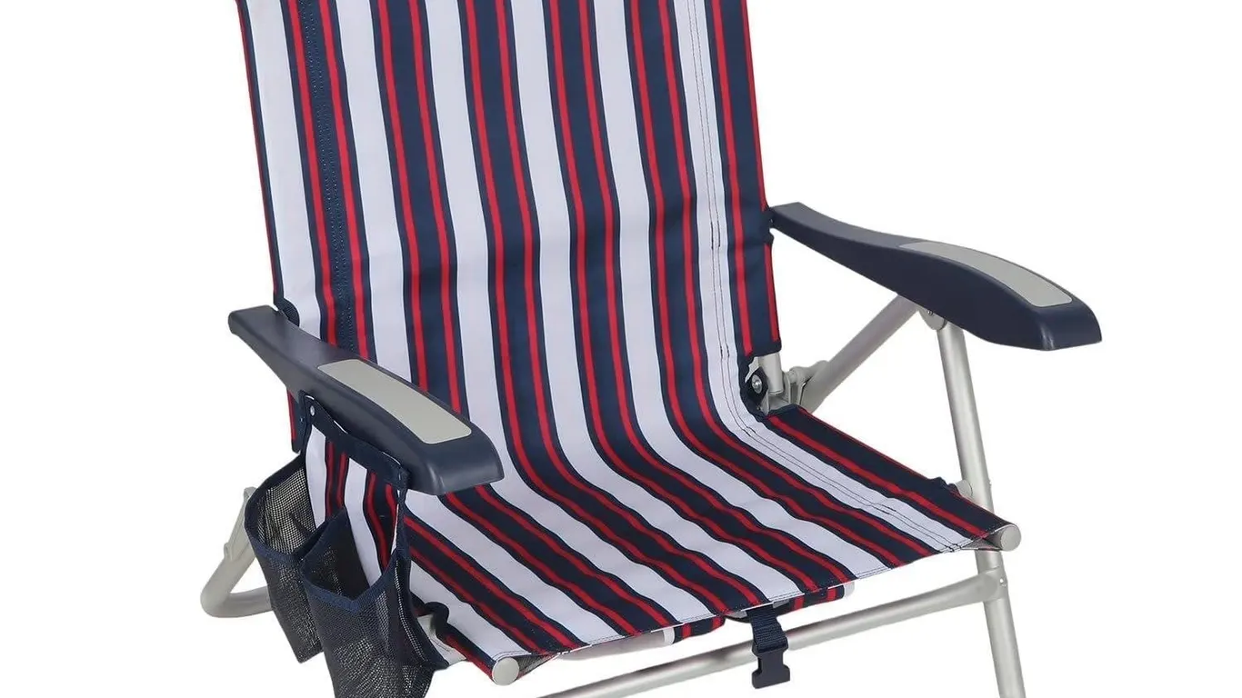 Nautica 5 Position Lay Flat Beach Chair