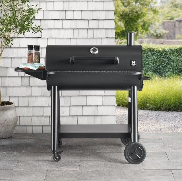 Barrel Charcoal Grill with Cover