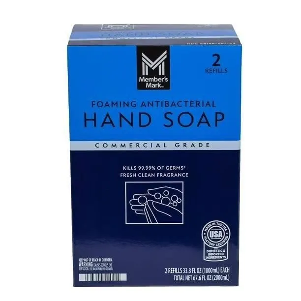 Antibacterial Foaming Hand Soap 67.6 fl. oz. 2pk