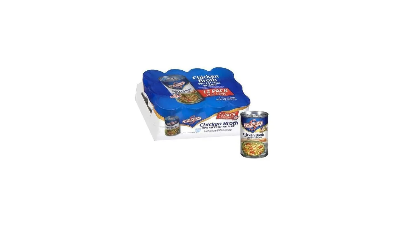 Swanson Chicken Broth 14.5oz 12pk