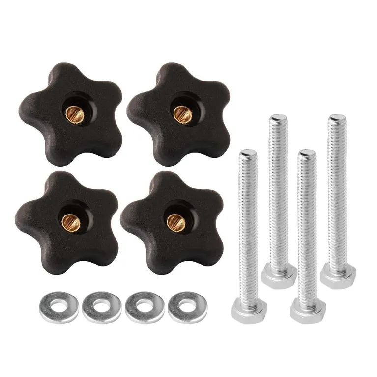 Powertec 71070V T-Track Knob Kit 14-20 4pk