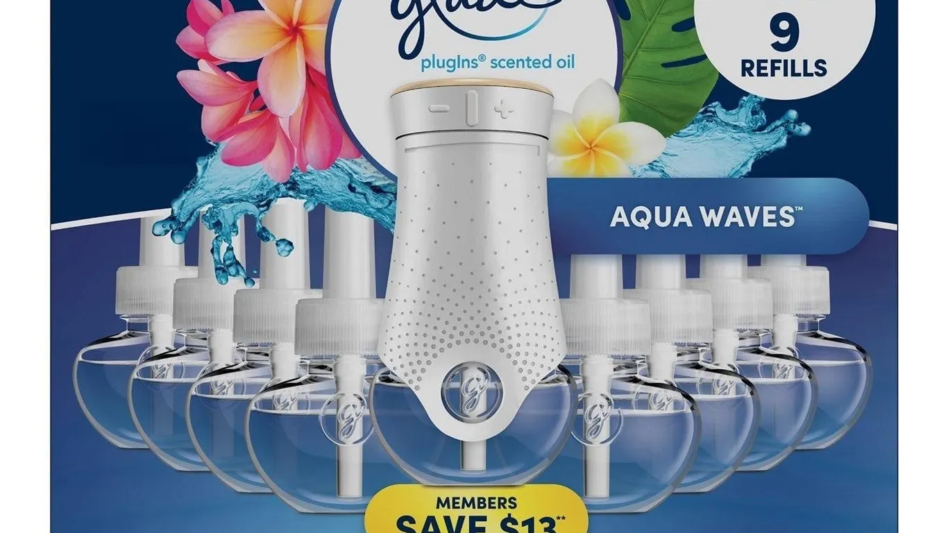 Glade PlugIns Scented Oil Aqua Waves 10pk