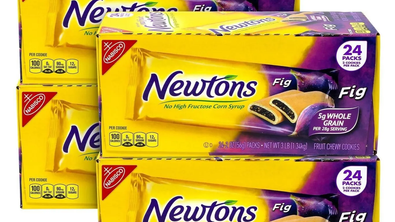 Puig Fig Newtons Fruit Snack Cookies 24ct