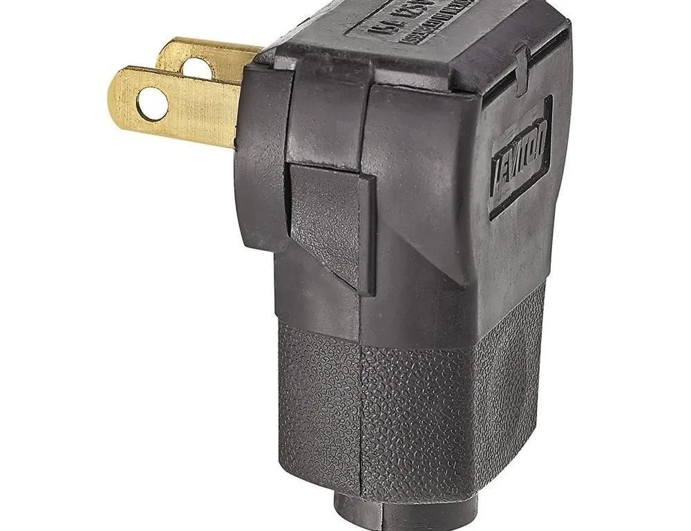 Leviton 101AN 15A Non-Polarized Angle Plug