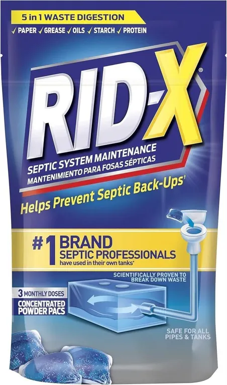 Rid-X Septic Tank System Treatment 3.2oz