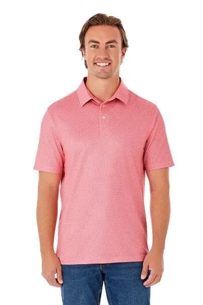 Mens Pattern Polo Shirt Xl