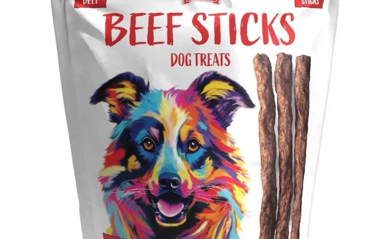 Irish Rover Beef Stick Dog Treats 35oz 30ct
