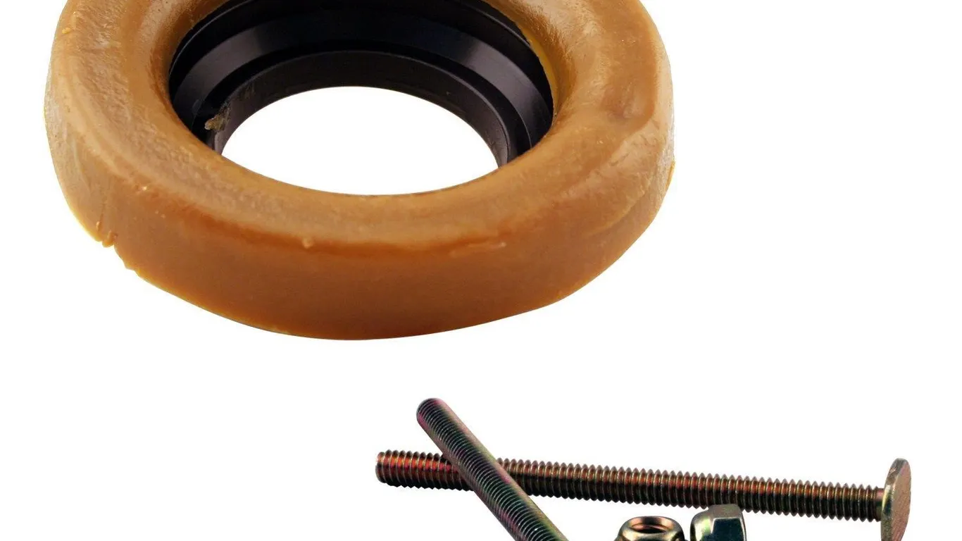 Westbrass D6033-40 Thick Wax Toilet Ring wFlange