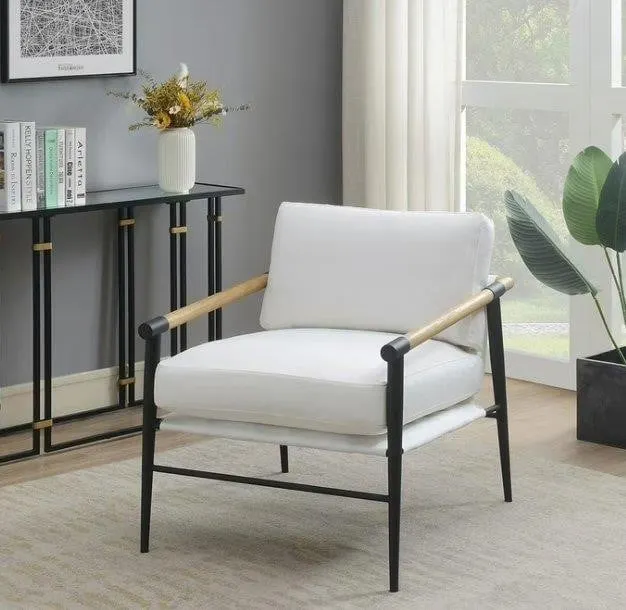 Parker Stain-Resistant Fabric Accent Chair