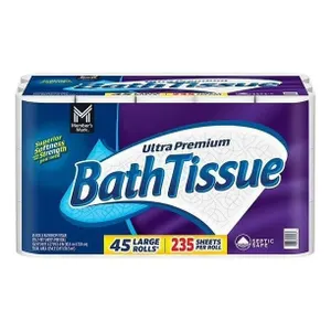 Ultra Premium Bath Tissue 45 Large Rolls