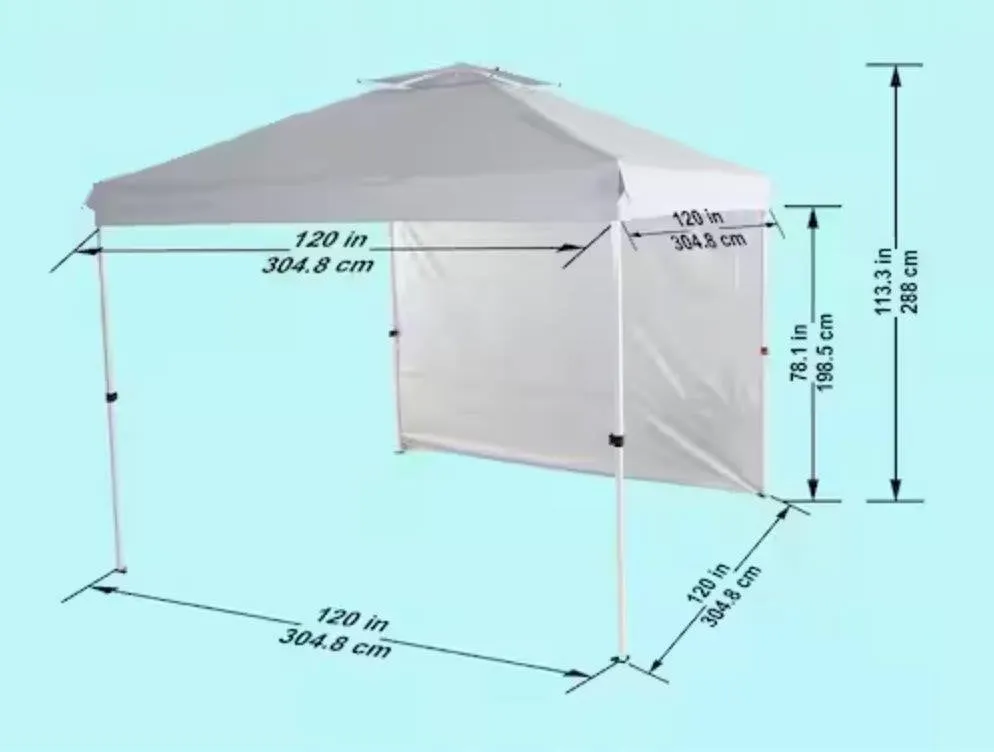 Everbilt 10x10 ft Commercial Instant Canopy Tent