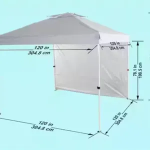 Everbilt 10x10 ft Commercial Instant Canopy Tent