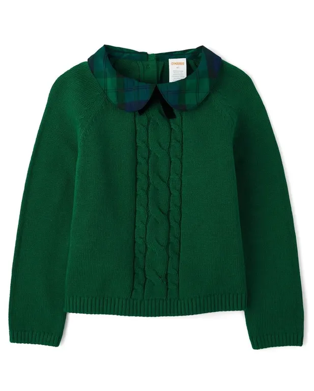 Gymboree Long Sleeve Sweater Forest Green 12-18M