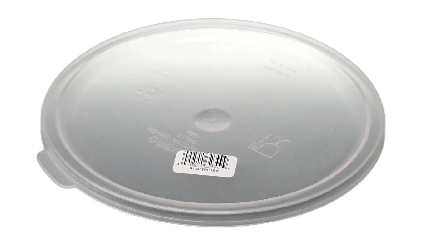 Cambro RFSC12PP190 Cover for 12 18 22 Qt Rounds