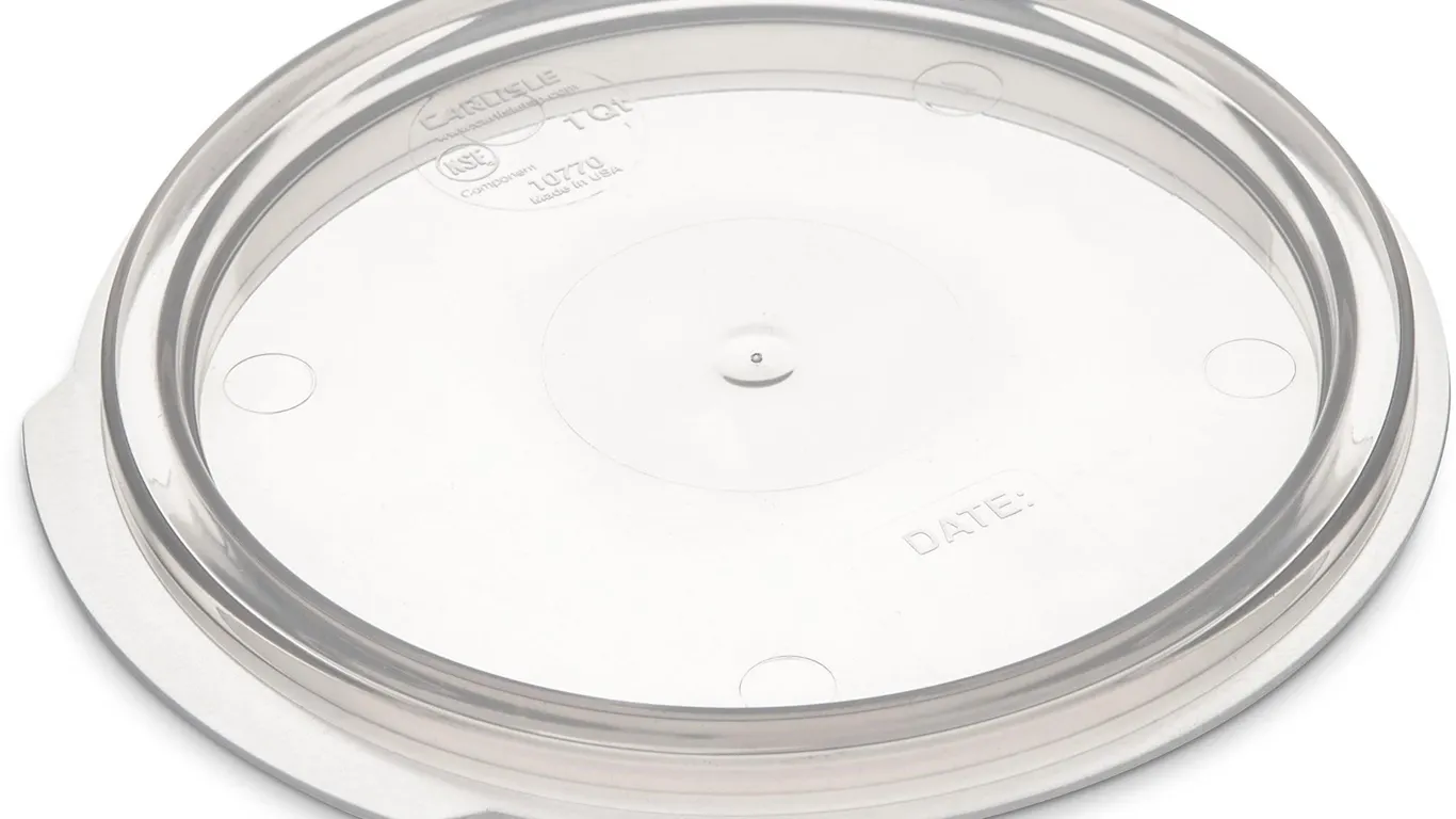 Carlisle Storplus Round Lid 1 Quart 2-Pack