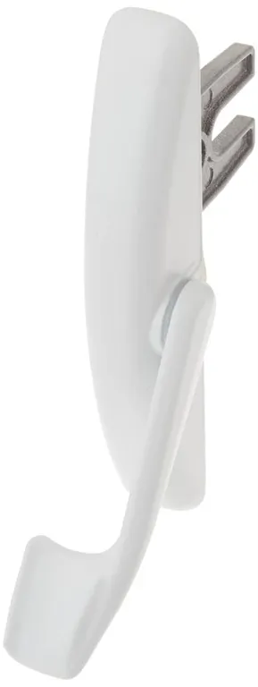 PRIME-LINE Truth Maxim Locking Handle White 1Pk