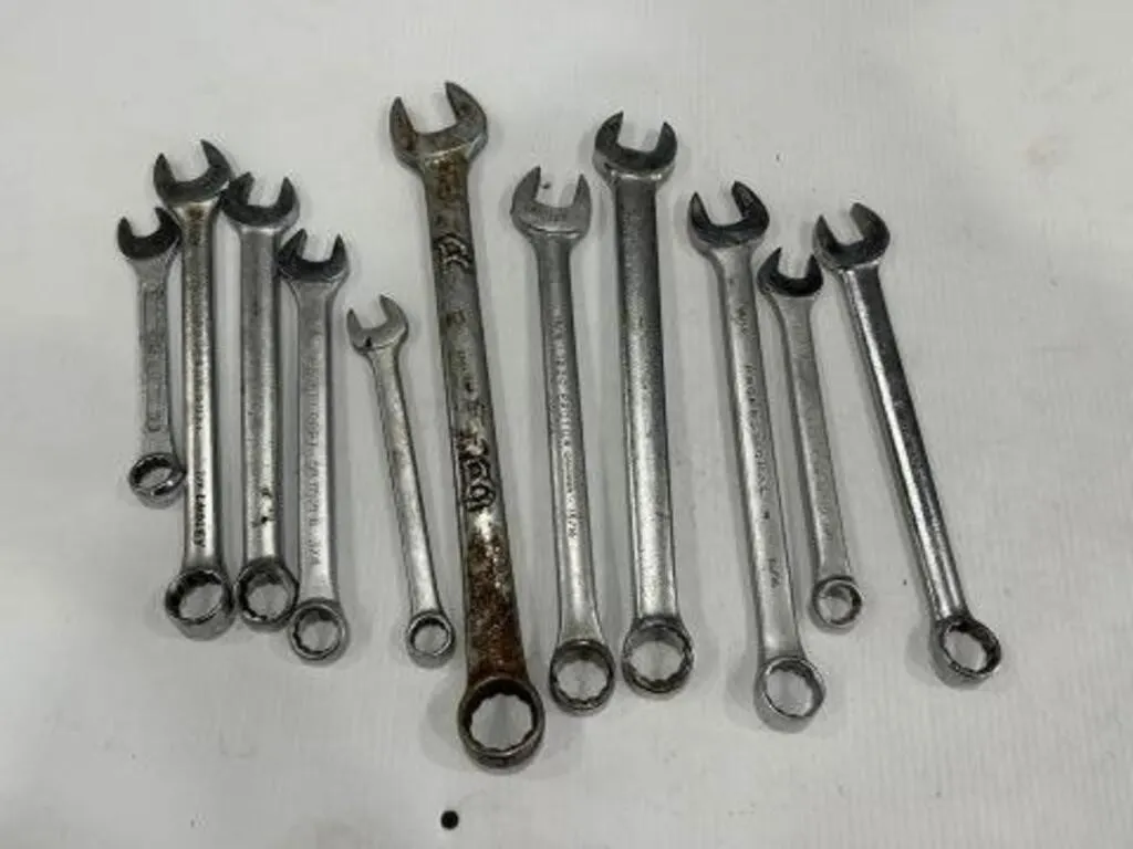 Qty Of (11) Assorted Wrenches