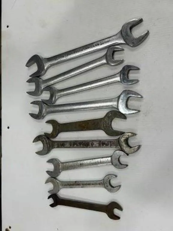 Qty Of (9) Wrenches