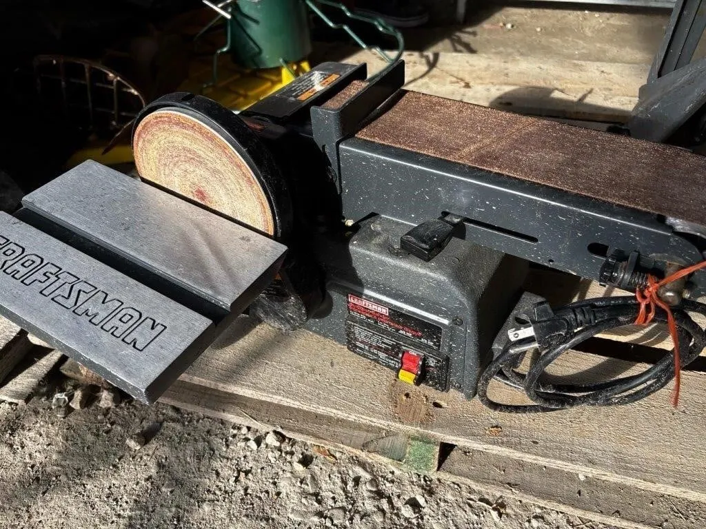 Craftsman Bench Belt Disc Sander