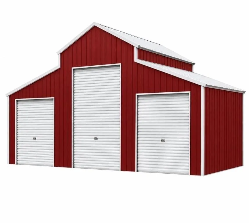 SDLANCH SDL4230TGMS 42' x 30' Triple Garage