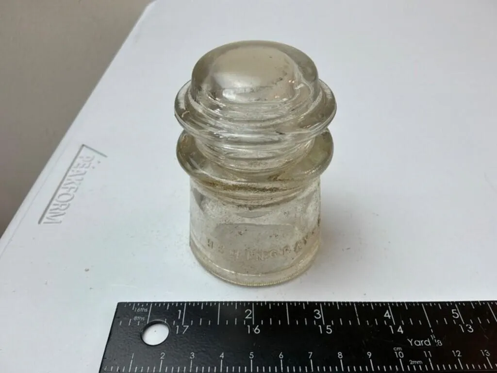 Vintage Hemingray Glass Insulator