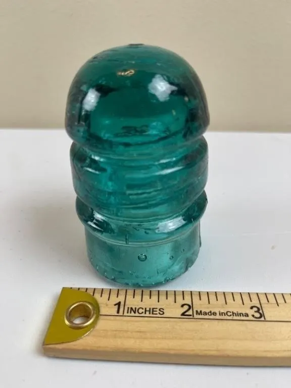 Aqua Glass Electrical Insulator