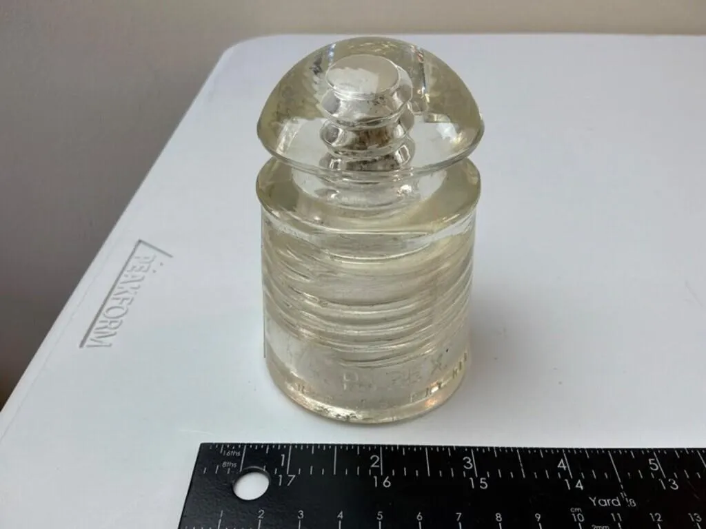 Vintage Pyrex Glass Insulator