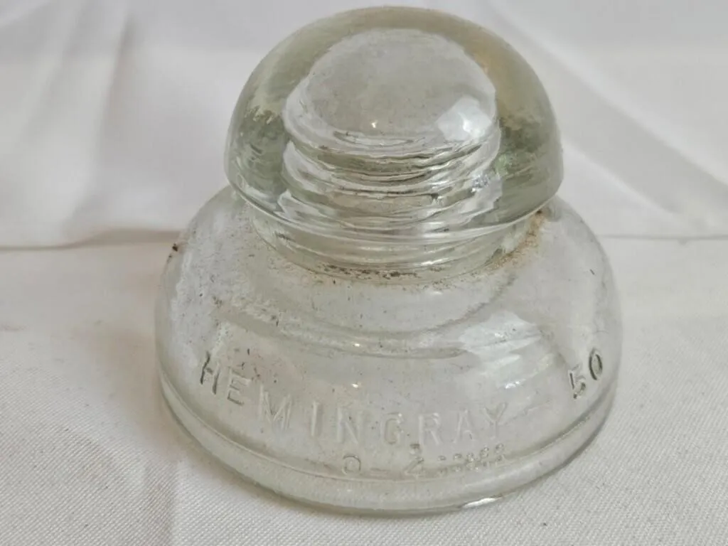 Vintage Hemingray-50 Glass Insulator