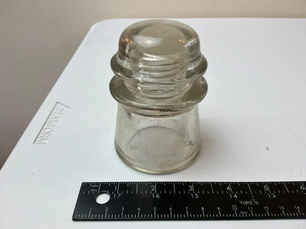 National Insulator Co Glass Insulator No 2