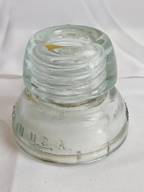 Vintage Hemingray-50 Glass Insulator