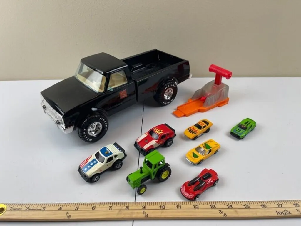 Ny-Lint Owens Corning Truck & Toy Cars (9pc)