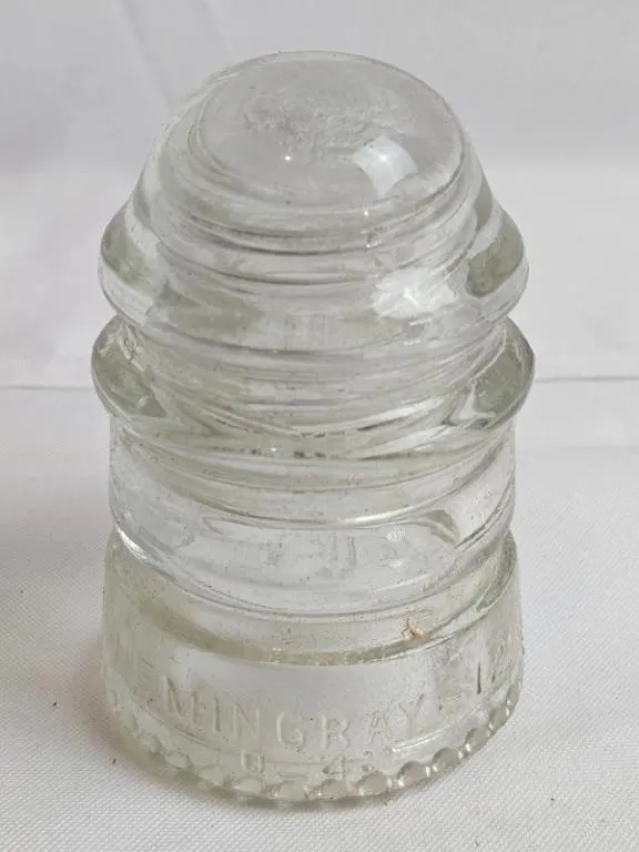 Vintage Hemingray No. 42 Glass Insulator