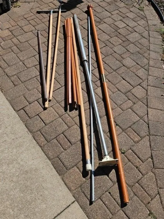 Mixed Pole & Tool Assortment (Lot of 11)