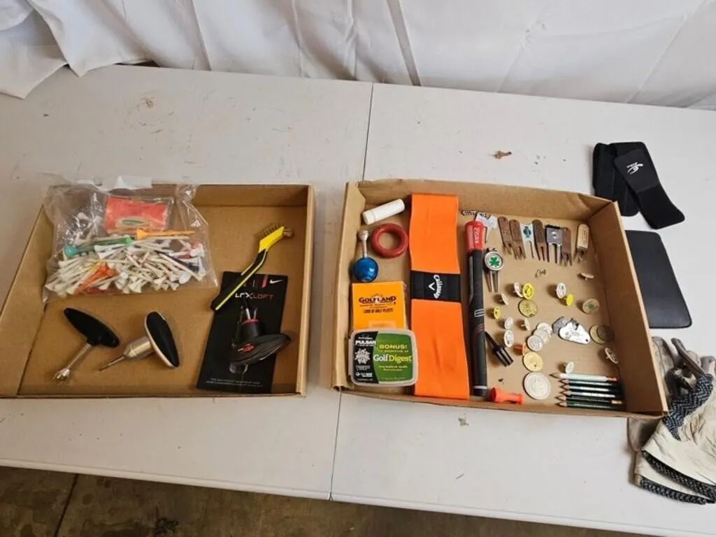 Mixed Golf Accessories - Tees, Tools & Markers