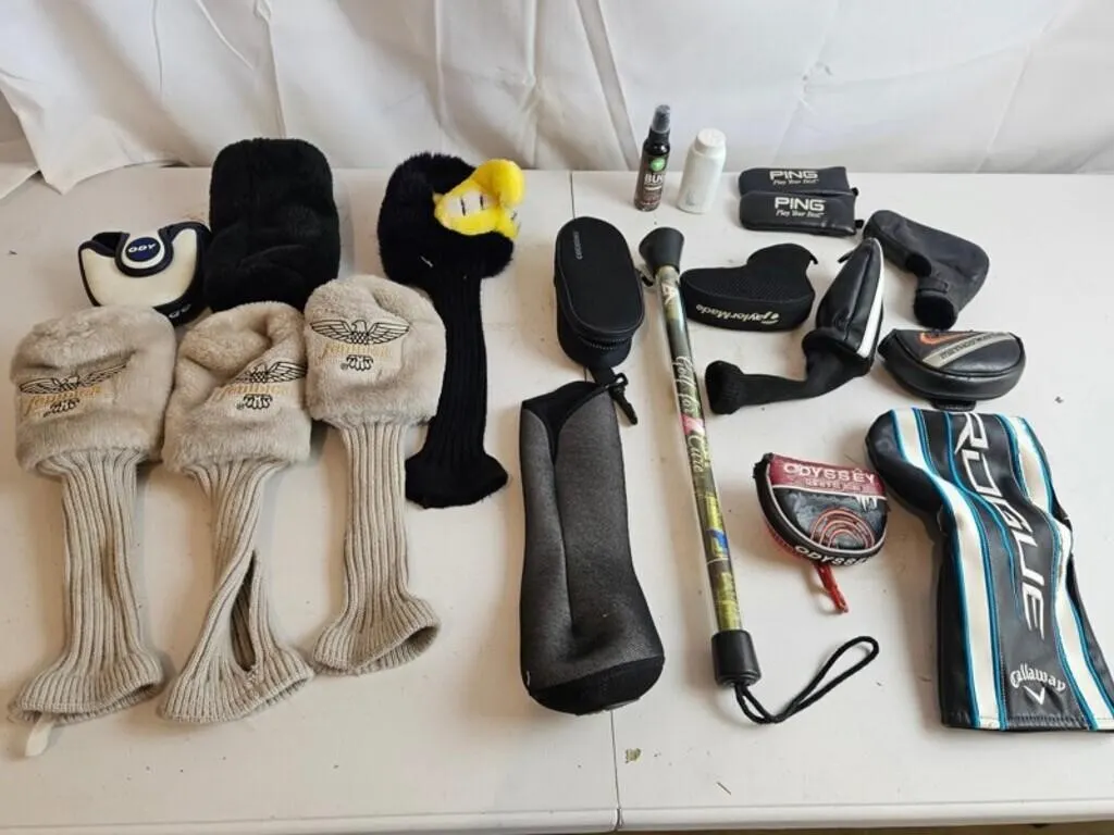 Mixed Golf Accessories & Bug Spray (Lot of 19)