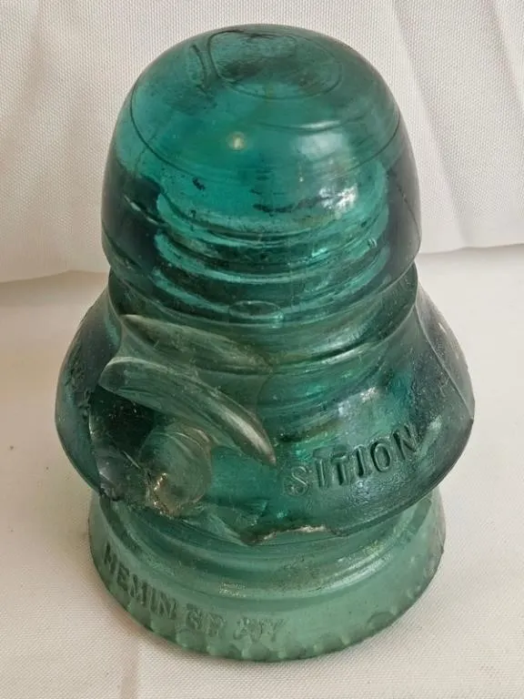 Antique Hemingray No. 2 Glass Insulator