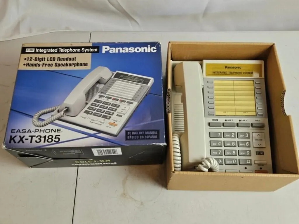 Panasonic Easa-Phone KX-T3185 3-Line Phone