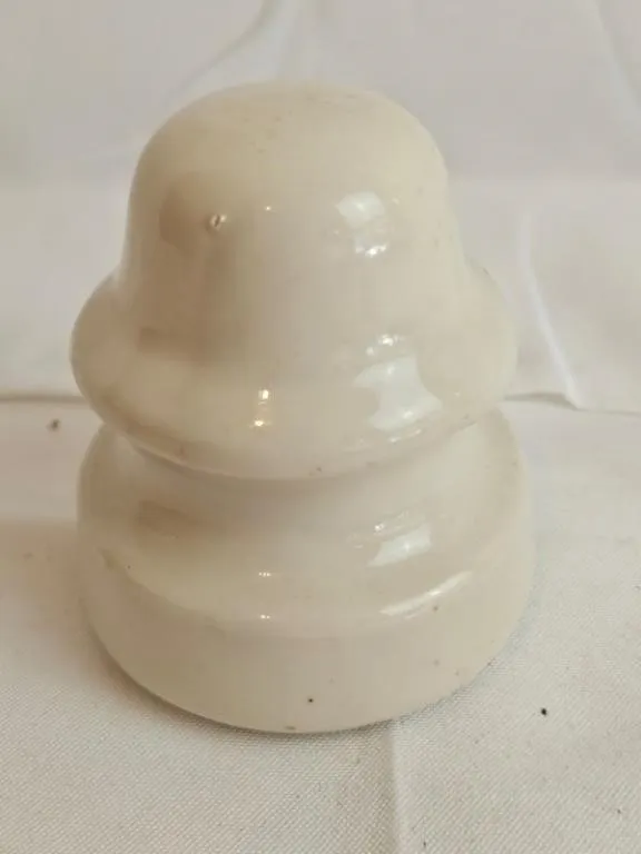 White Porcelain Electrical Insulator