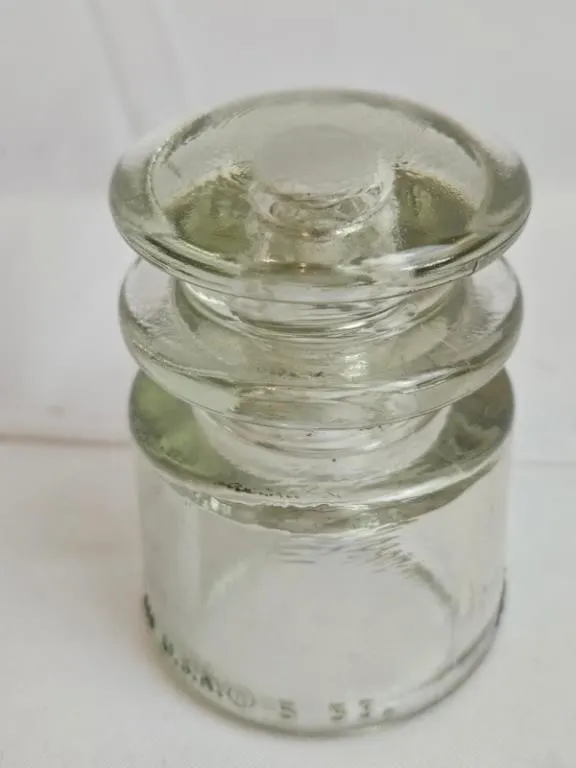 Vintage Armstrong Glass Co Glass Insulator