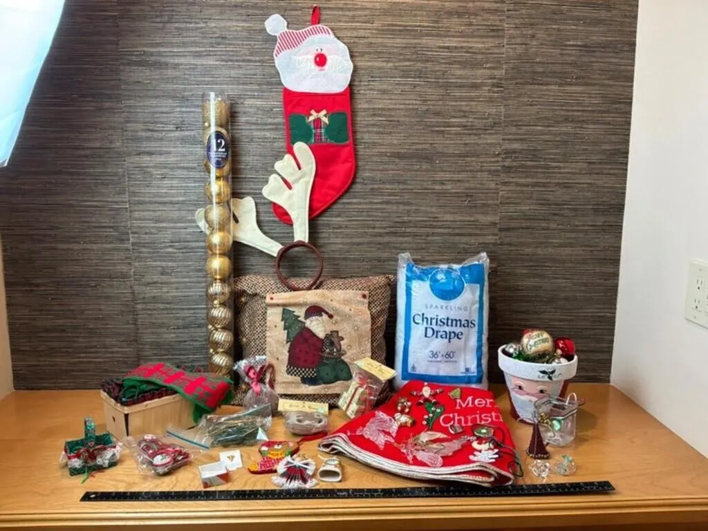 Christmas Decor Assortment - 20pc+