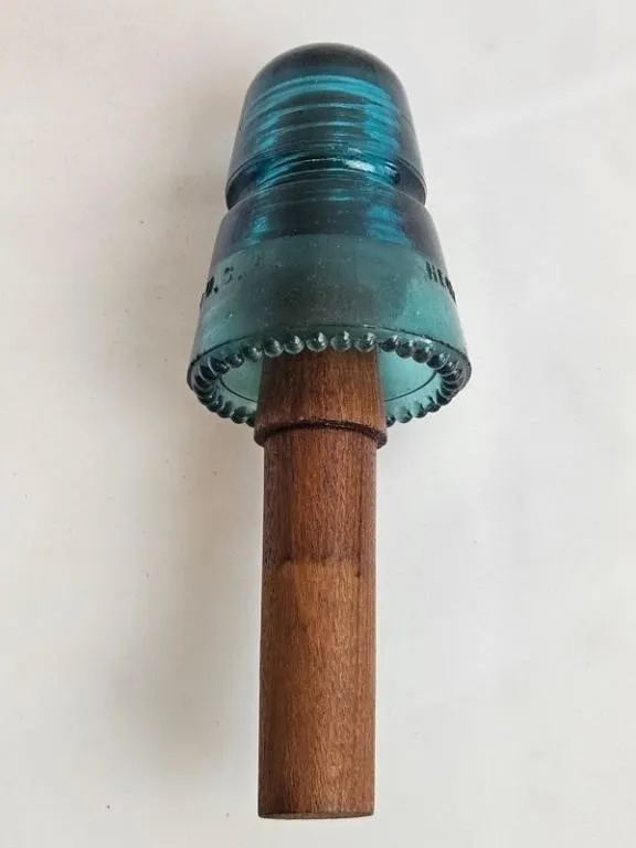 Vintage Hemingray-21 Glass Insulator